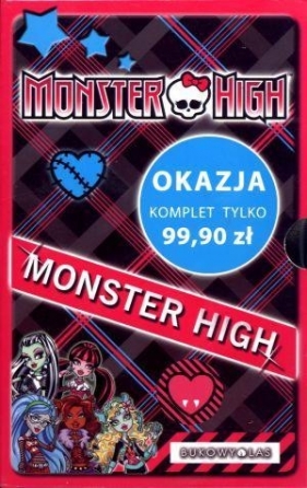 Monster High Upiorna szkoła / Upiór z sąsiedztwa / Po moim trupie / O wilku mowa / Zabójczo stylowy notes - Harrison Lisi
