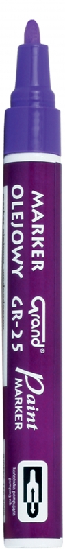 Marker olejowy GR-25 Grand fioletowy