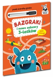 Bazgraki i nowe zabawy 3-latków. Kapitan Nauka. Bazgraki - Opracowanie zbiorowe