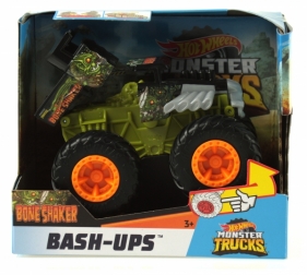 Hot Wheels: Monster Trucks Bush Ups - Pojazd z Kraksą Bone Shaker (GCF94/GDR83)