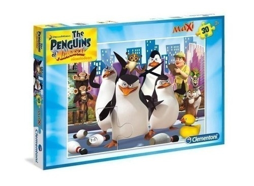 Puzzle Maxi Pingwiny z Madagaskaru 30 (07430)