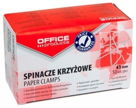 Spinacze krzyżowe 41mm 50 sztuk