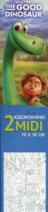 Kolorowanka midi Dobry Dinozaur