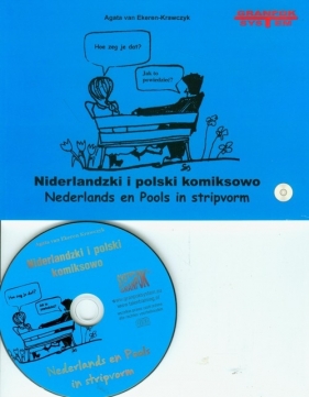 Niderlandzki i polski komiksowo z płytą CD - Ekeren-Krawczyk Agata