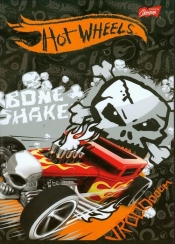 Zeszyt A5 Hot Wheels w kratkę 16 kartek Bone Shake - <br />