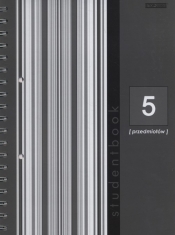 Kołobrulion B5 Top-2000 w kratkę 160 kartek Student book 5 przedmiotów szary - <br />