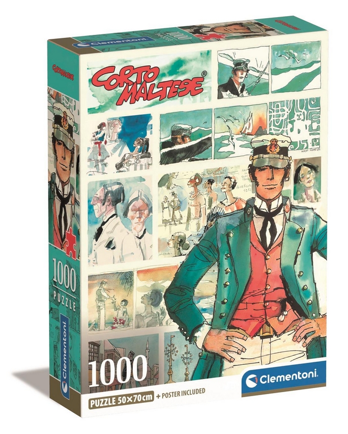 Puzzle 1000 Compact Corto Maltese