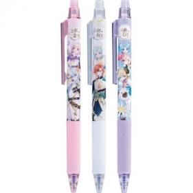 Długopis wymazywalny automatyczny Korean Flower Manga (mix wzorów)