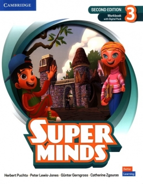 Super Minds 3 Workbook with Digital Pack British English - Herbert Puchta, Peter Lewis-Jones, Günter Gerngross, Catherine Zgouras