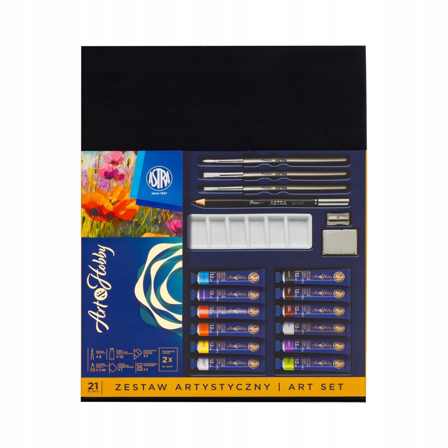 Zestaw artystyczny Art&Hobby 2 - 21 el.