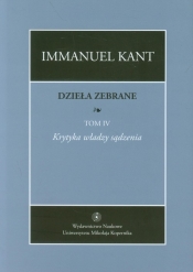 Dzieła zebrane Tom 4 Krytyka władzy sądzenia