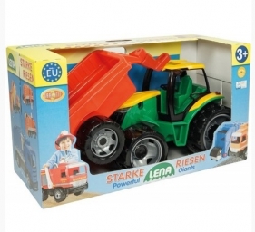 Traktor Lena z przyczepą Mix (02122)