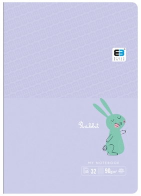 Zeszyt A5/32 kartkowy w linie B&B Kids Pastel (394014)