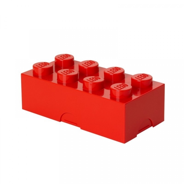 Lego, lunchbox klocek - Czerwony (40231730)