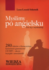 Myślimy po angielsku + mp3 - Leon Leszek Szkutnik