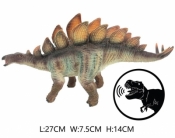 Dinozaur stegozaur z głosem