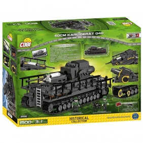 Cobi: Mała Armia WWII. Karl-Gerät 040 (600 mm) (2530)