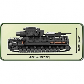 Cobi: Mała Armia WWII. Karl-Gerät 040 (600 mm) (2530)