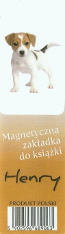 Magnetyczna zakładka do książki Pies mały