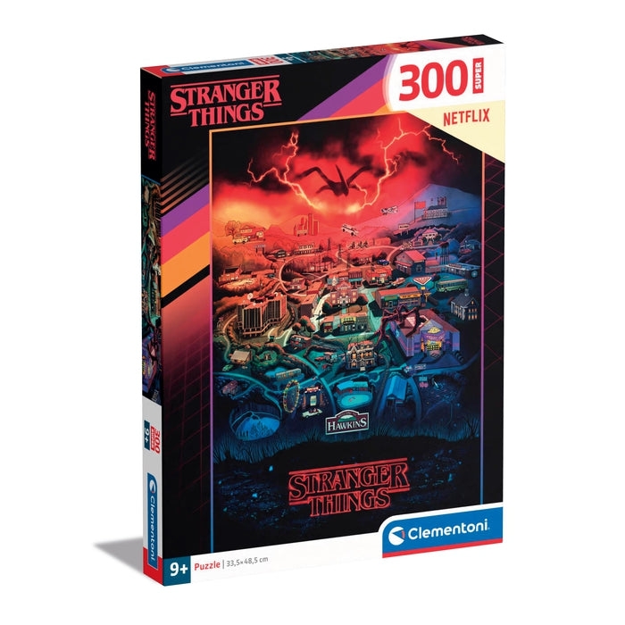 Clementoni, Puzzle 300: Super - Stranger Things (21730)