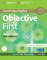 Objective First Student's Book with Answers + CD Capel Annette, Sharp Wendy