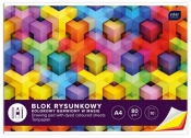 Blok rysunkowy Interdruk A4/10k - kolorowy