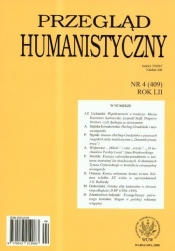 Przegląd humanistyczny 4/2008 - Opracowanie zbiorowe