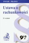 Ustawa o rachunkowości wraz z indeksem rzeczowym