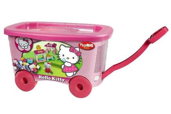 BIG Hello Kitty Klocki w Wózku