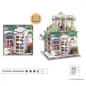 Uliczny zakątek 3D - Kwiaciarnia, 238el.