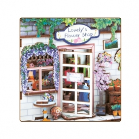 Uliczny zakątek 3D - Kwiaciarnia, 238el.