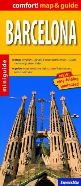 Barcelona map & guide (wersja angielska)
