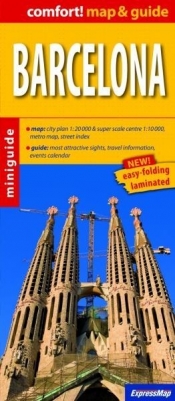 Barcelona map & guide (wersja angielska)