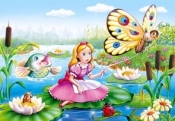 120x PUZZLE KARTONOWE CALINECZKA WIEK 5+