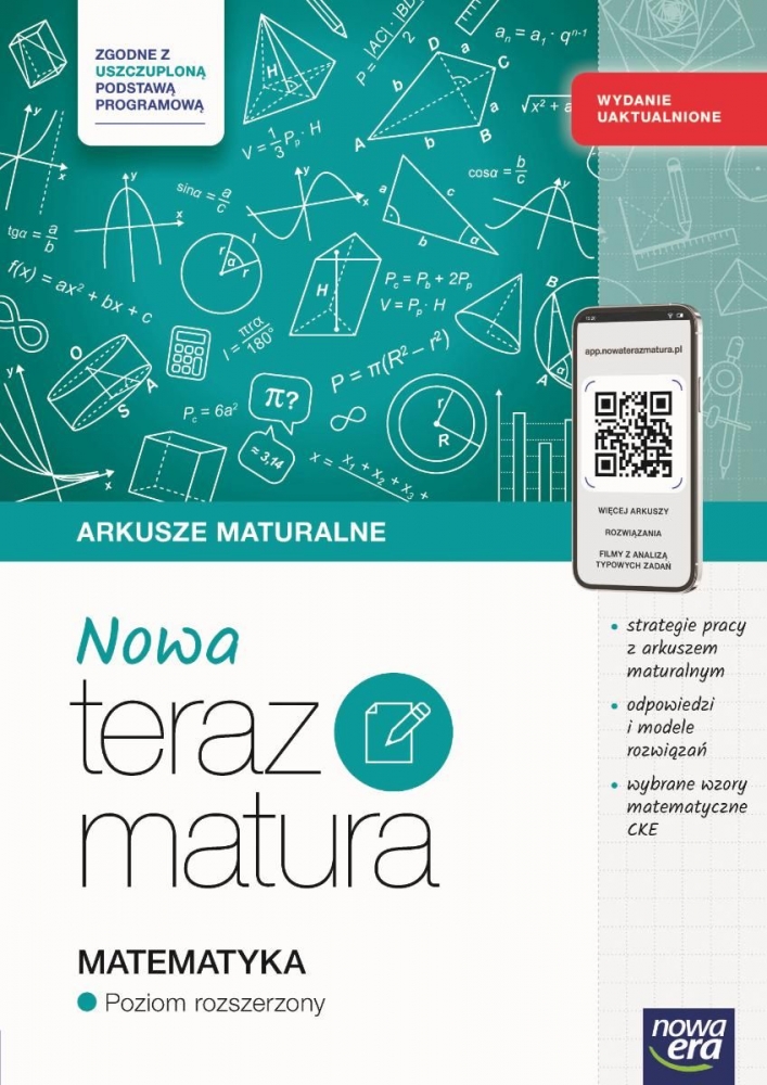 NOWA Teraz matura 2027. Matematyka. Arkusze maturalne z materiałami cyfrowymi