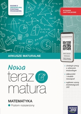 NOWA Teraz matura 2027. Matematyka. Arkusze maturalne z materiałami cyfrowymi - Opracowanie zbiorowe