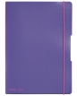 Notatnik my.book Flex A4/2x40k linia, kratka - fioletowy (11361466)