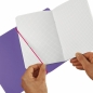 Notatnik my.book Flex A4/2x40k linia, kratka - fioletowy (11361466)