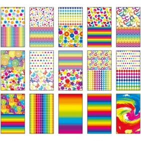 Blok z motywami A4/15 arkuszy - Colors (396848)