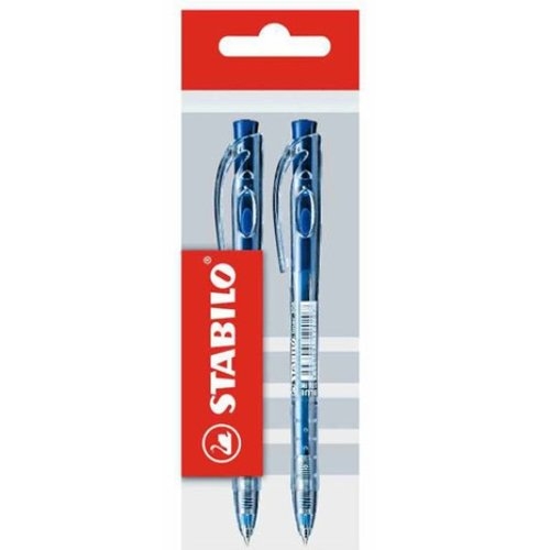 Długopis Stabilo liner niebieski 2 sztuki