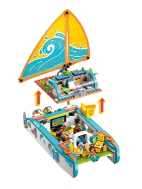 Lego Friends - Przygoda na łodzi, 685 el. (42664)