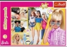 Puzzle 100 Glitter Brokatowa Barbie