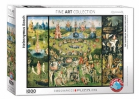 Puzzle 1000: Ogród ziemskich rozkoszy, Bosch (6000-0830)