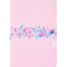 Zeszyt Oxford Flowers A5/60k kratka z marginesem, 1 szt