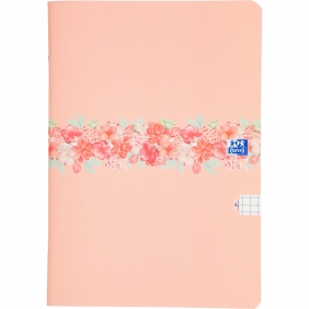 Zeszyt Oxford Flowers A5/60k kratka z marginesem, 1 szt
