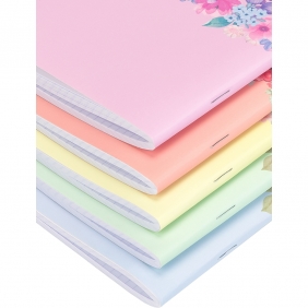 Zeszyt Oxford Flowers A5/60k kratka z marginesem, 1 szt