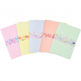 Zeszyt Oxford Flowers A5/60k kratka z marginesem, 1 szt