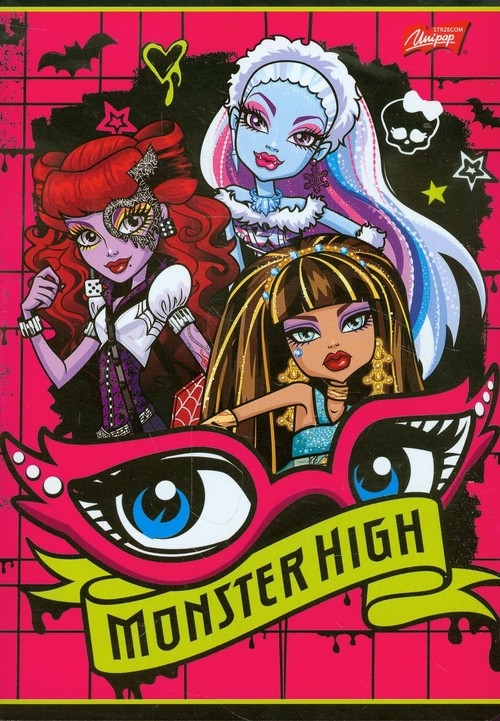 Zeszyt A5 Monster High w linie 16 stron