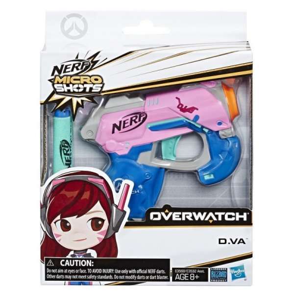 Pistolet Nerf OVW Microshots D VA (E3532/E3568)