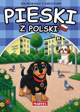 Pieski z Polski z naklejkami - Maciej Ratajczyk